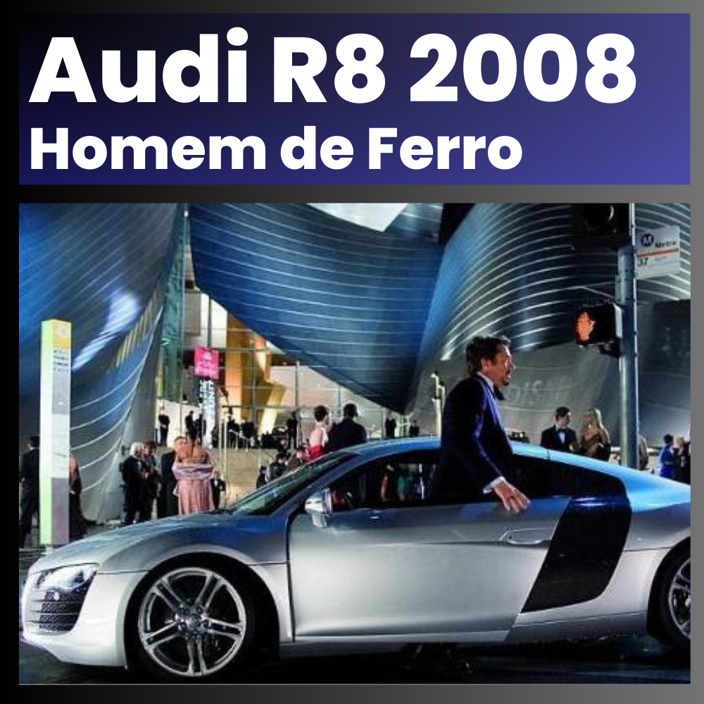 Audi R8 2008 Homem de Ferro