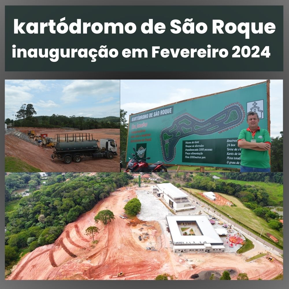 kartódromo de São Roque inauguração em Fevereiro 2024